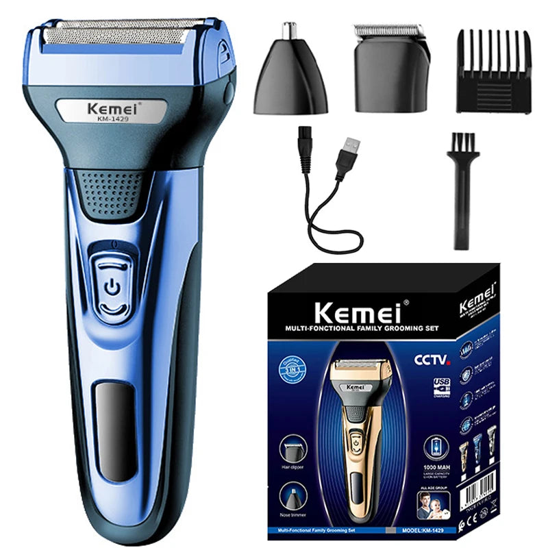 Kemei – Recortadora multifunción para hombre