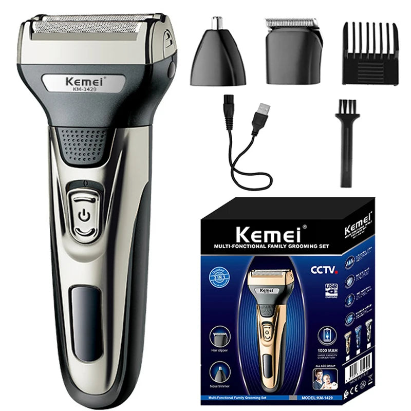 Kemei – Recortadora multifunción para hombre