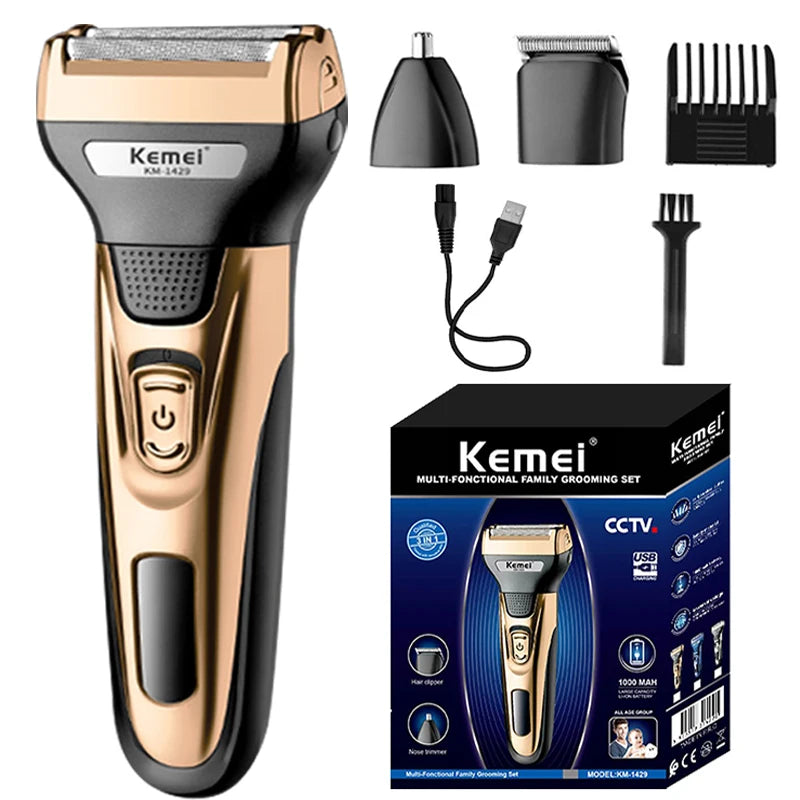 Kemei – Recortadora multifunción para hombre