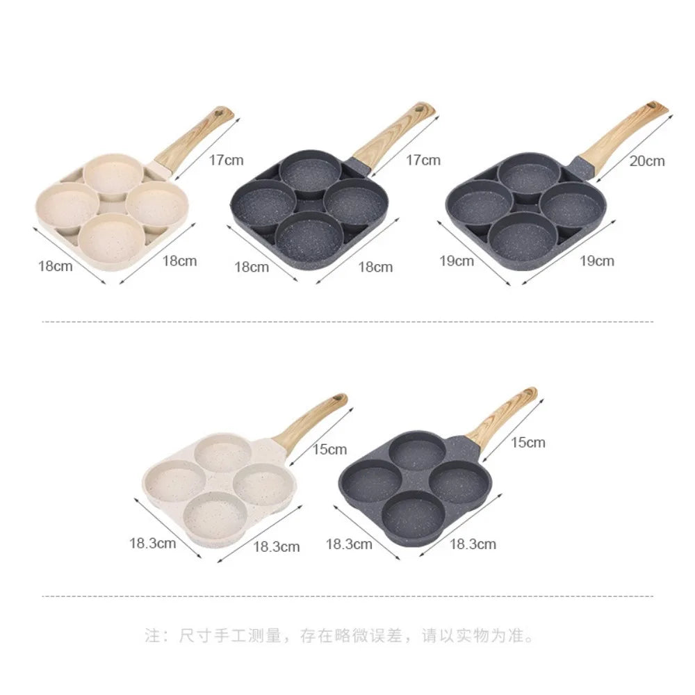Sartén antiadherente para huevos y tortitas